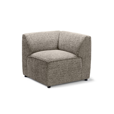 BRICK Modular Sofa Module M Left – Muted Linen (BELLA 60)