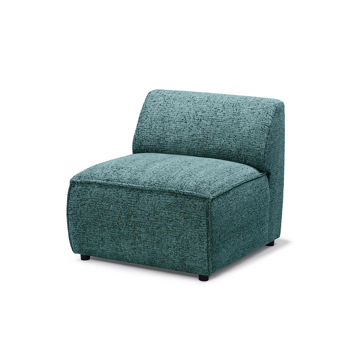 BRICK Modular Corner Sofa – Module S, Left, Forest Patina (BELLA 75)