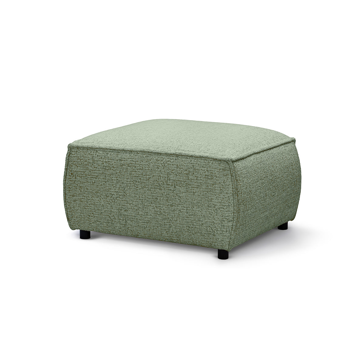 Brick Pouffe 94x40 cm, Modern Style – Muted Olive (BELLA 85)