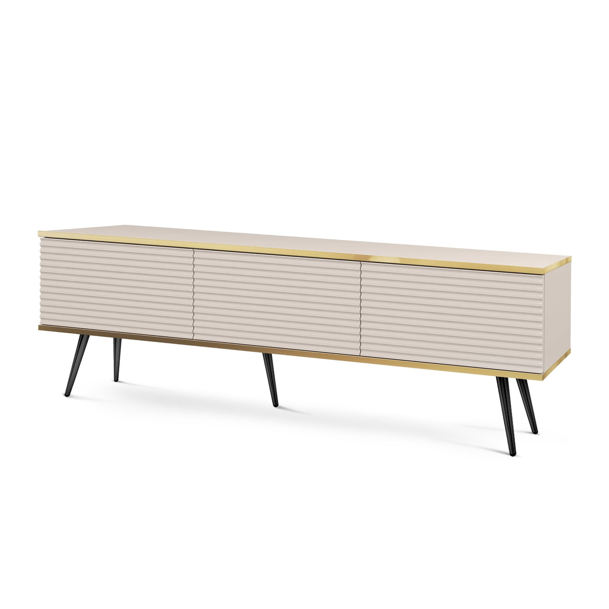 Meva TV Unit 175x30 with Gold Accents – photo 4