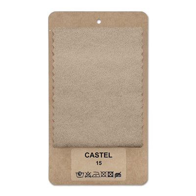 Échantillon de tissu CASTEL Lin Noisette (CASTEL 15)