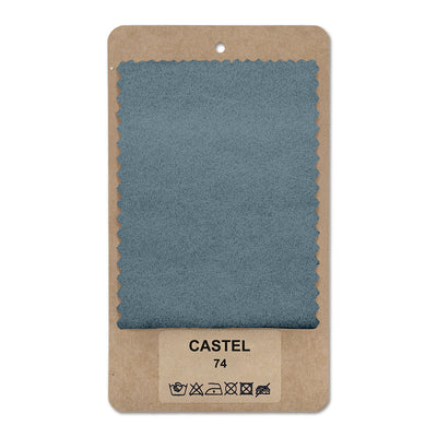 Échantillon de tissu CASTEL Bleu Acier (CASTEL 74)