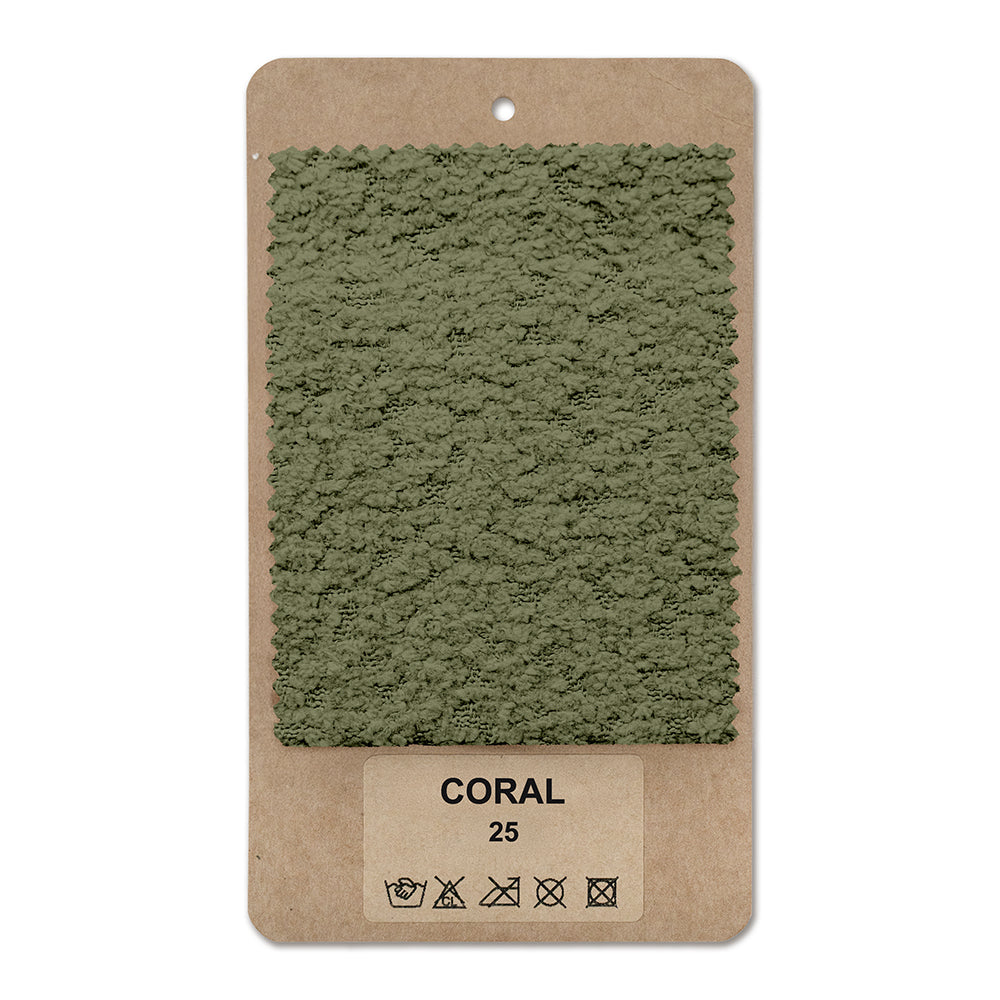 Fabric sample CORAL Herbal Patina (CORAL 25)