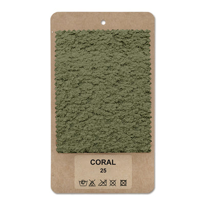 Échantillon de tissu CORAL Patine herbacée (CORAL 25)
