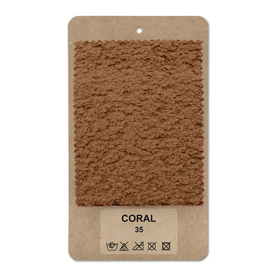 Échantillon de tissu CORAL Brun caramel (CORAL 35)