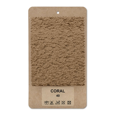Échantillon de tissu CORAL Terre de noix (CORAL 40)