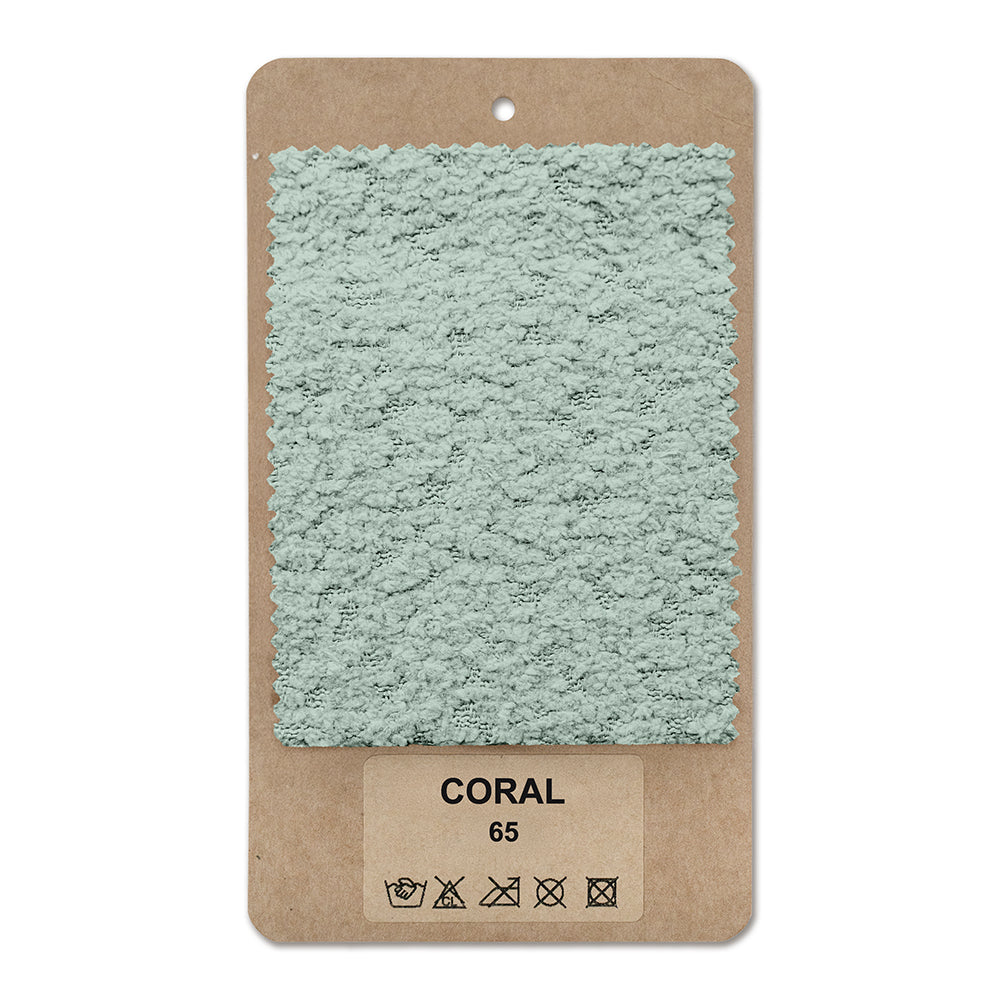 Fabric sample CORAL Pastel Green (CORAL 55)