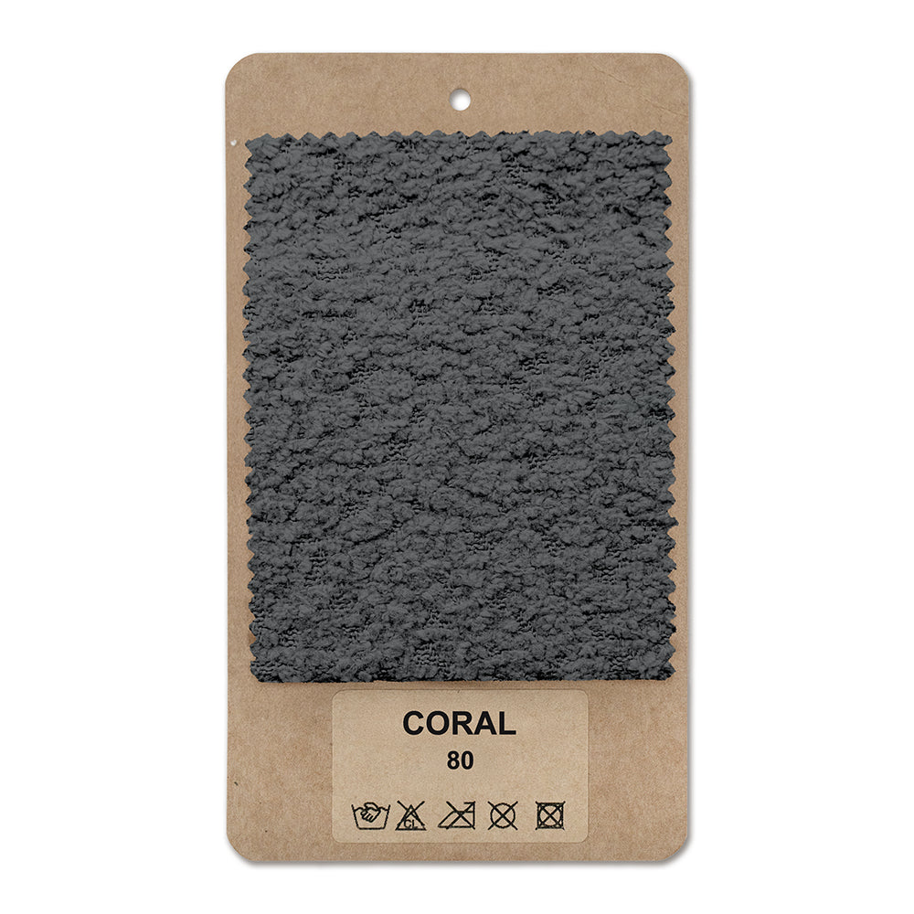 Fabric sample CORAL Graphite Shadow (CORAL 80)