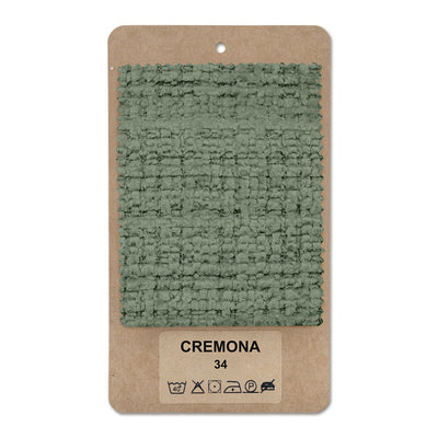 Échantillon de tissu CREMONA Gris herbacé (CREMONA 34)