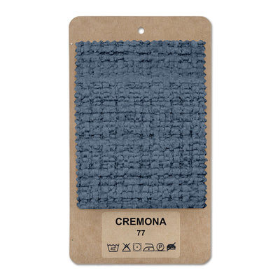 Échantillon de tissu CREMONA Bleu granit (CREMONA 77)