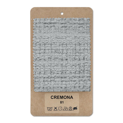 Échantillon de tissu CREMONA Perle acier (CREMONA 81)