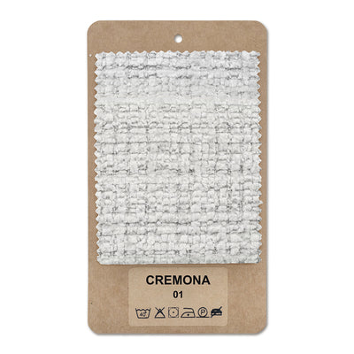 Échantillon de tissu CREMONA Mat porcelaine (CREMONA 01)