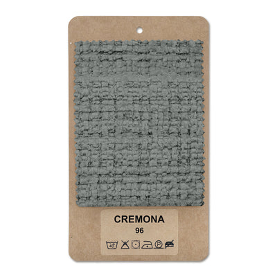 Échantillon de tissu CREMONA Gris fumée (CREMONA 96)