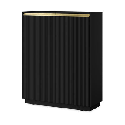 Westa Sideboard 104x127, Modern Style – Black