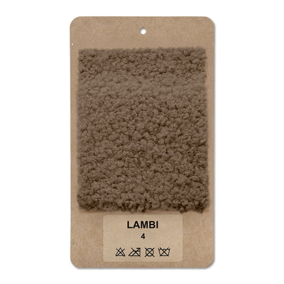 Échantillon de tissu LAMBI Brun cognac (LAMBI 04)