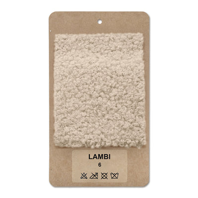 Échantillon de tissu LAMBI Beige velouté (LAMBI 06)