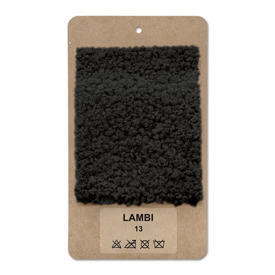 Échantillon de tissu LAMBI Onyx (LAMBI 13)