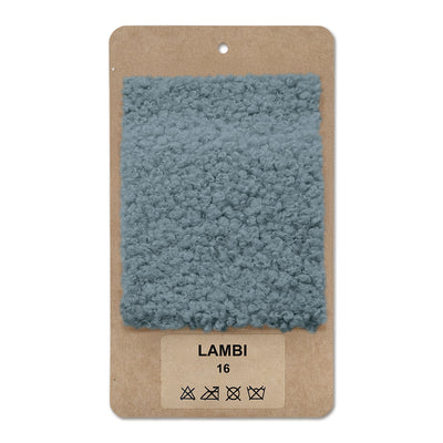 Échantillon de tissu LAMBI Matin gris bleuté (LAMBI 16)