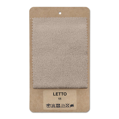 Échantillon de tissu LETTO Duvet noisette (LETTO 11)