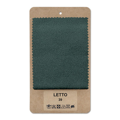 Échantillon de tissu LETTO Vert graphite (LETTO 39)