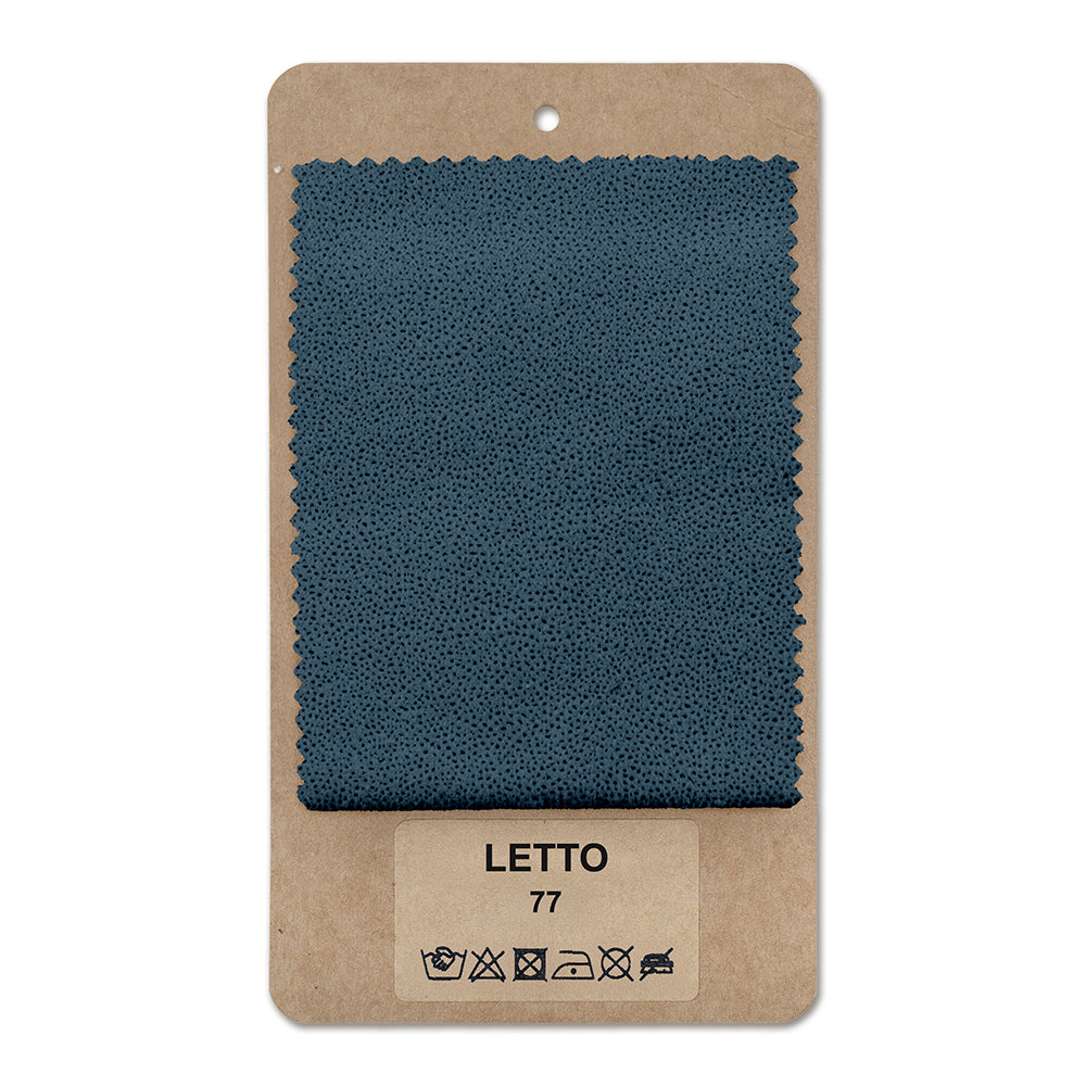 Fabric sample LETTO Ocean Graphite (LETTO 77)