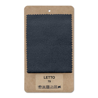 Échantillon de tissu LETTO Basalte nocturne (LETTO 79)