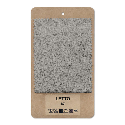 Échantillon de tissu LETTO Patine gris tourterelle (LETTO 87)