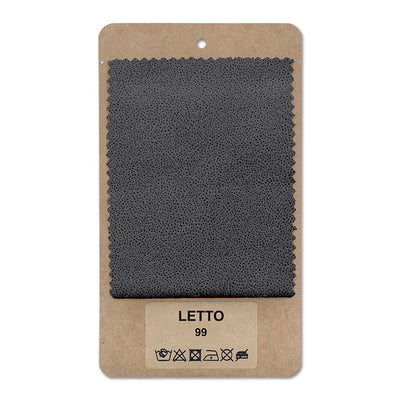 Échantillon de tissu LETTO Courant d'acier (LETTO 99)