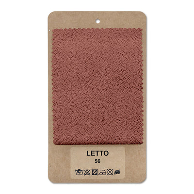 Échantillon de tissu LETTO Écorce brique (LETTO 56)