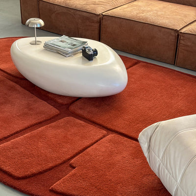 Tapis Rawi à la texture sculpturale du velours dans un style naturel - photo 3