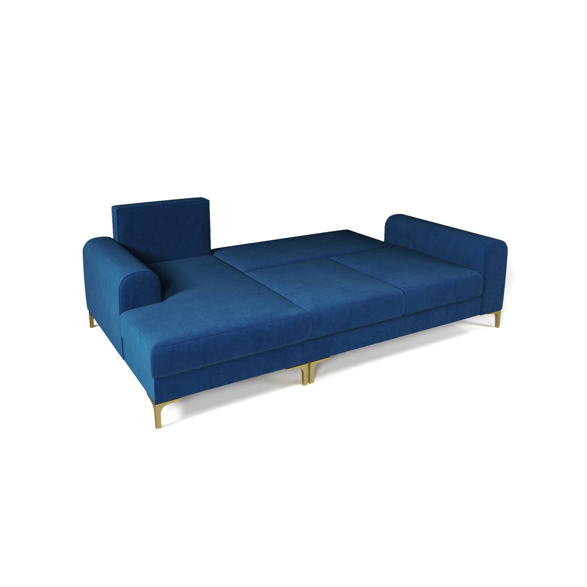 Arpelo-hoekbank 245x145, linkszijdig, uitgeklapt – slaapoppervlak 200x120 cm, uitklapbare hoekbank met DL-mechanisme