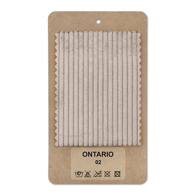 Échantillon de tissu ONTARIO Cendre de lin (ONTARIO 02)