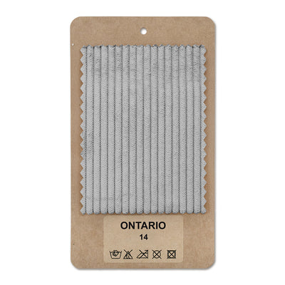 Échantillon de tissu ONTARIO Cendre platine (ONTARIO 14)