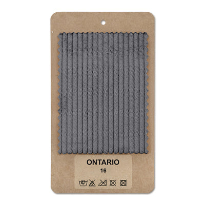 Échantillon de tissu ONTARIO Anthracite foncé (ONTARIO 16)