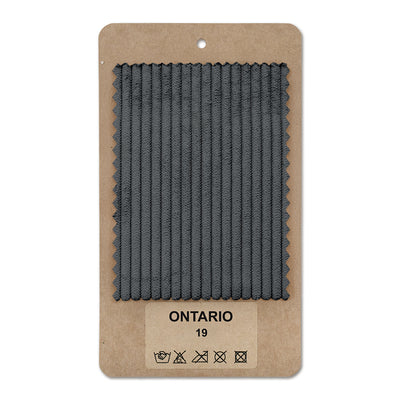 Échantillon de tissu ONTARIO Pierre graphite (ONTARIO 19)