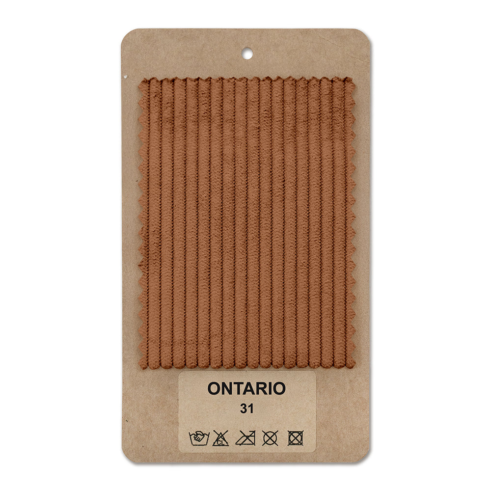 Fabric sample ONTARIO Caramel Matte (ONTARIO 31)
