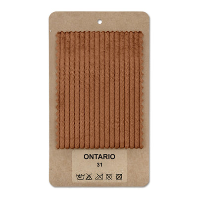 Échantillon de tissu ONTARIO Mat caramel (ONTARIO 31)