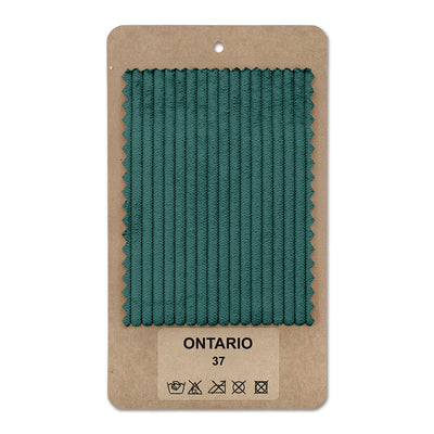 Échantillon de tissu ONTARIO Abîme émeraude (ONTARIO 37)