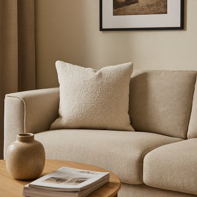 Plush Decorative Cushion 45x45 cm, Glamour Style – 100% PES Plush, Soft Texture – photo 2