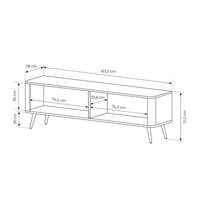 Laanti TV Unit 163x51, Modern Style – photo 6