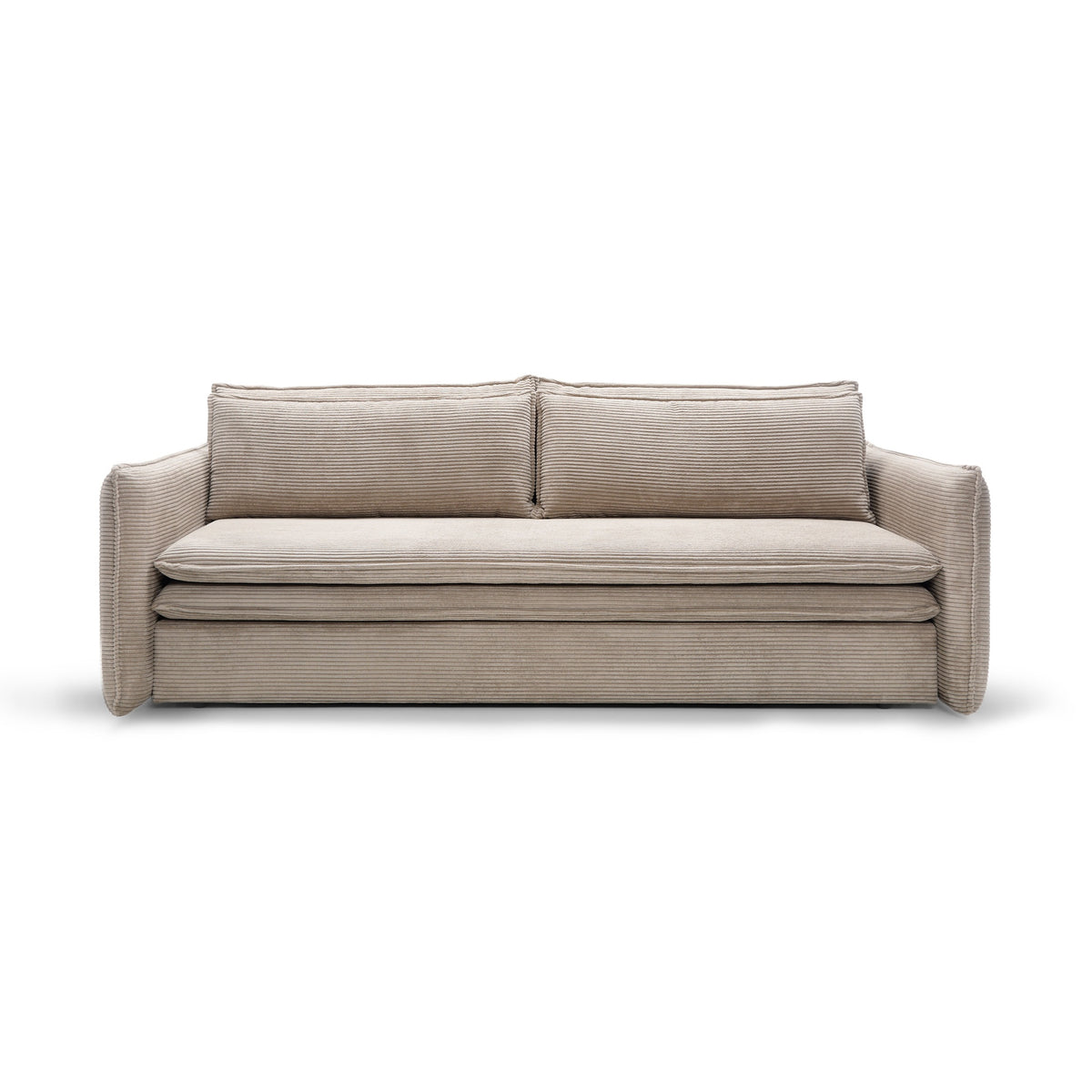 Lily Corduroy Sofa Bed 140x200 with Storage
