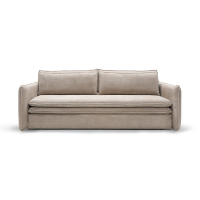 Lily Corduroy Sofa Bed 140x200 with Storage