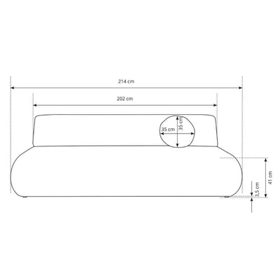 Puentro Sofa Bed 140x200 with Storage, Modern Style – photo 7