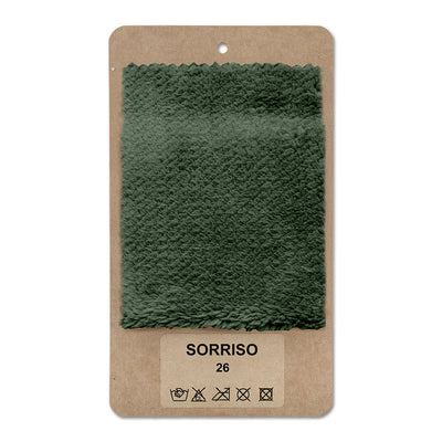 Échantillon de tissu SORRISO Graphite vert (SORRISO 26)