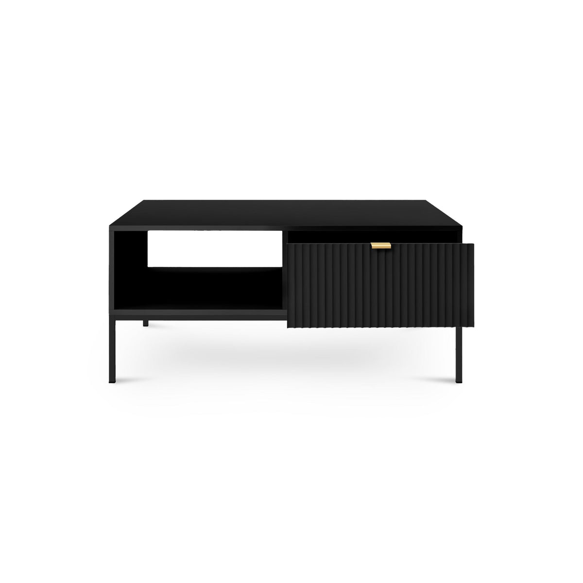 Roza Coffee Table 104x46 cm with Drawer, Modern Style – photo 32