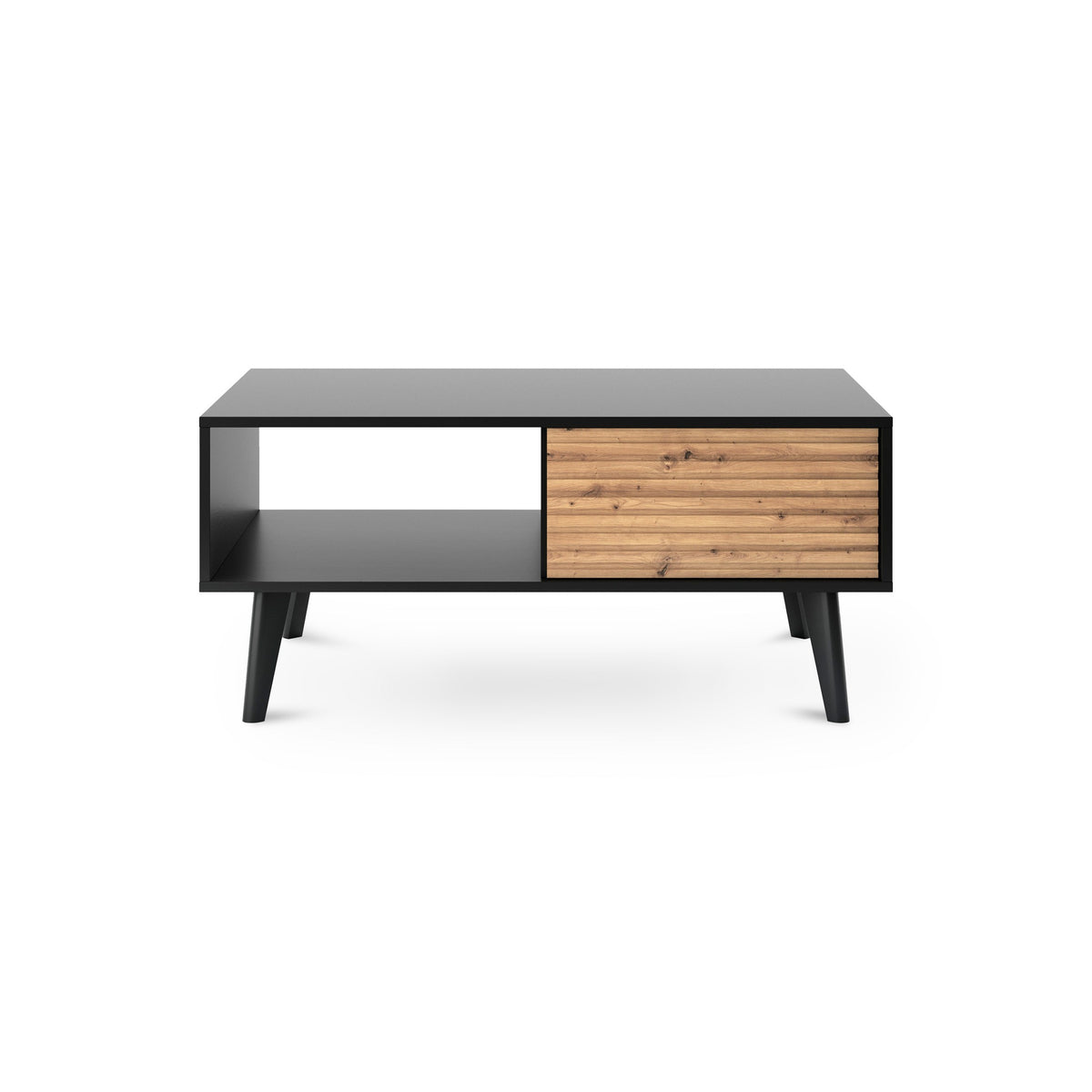 Las Coffee Table 104x48 cm with Drawer, Loft Style – photo 3