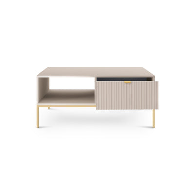 Roza Coffee Table 104x46 cm with Drawer, Modern Style – photo 4