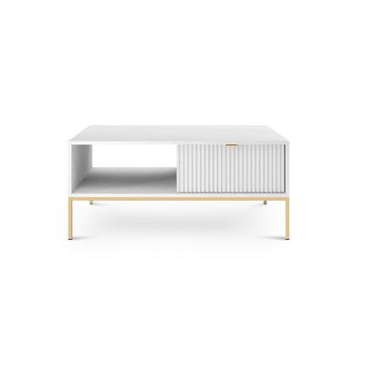 Roza Coffee Table 104x46 cm with Drawer, Modern Style – photo 10