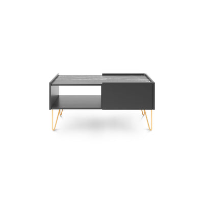 Ballada Coffee Table 97x45 cm with Drawer, Modern Style – photo 3