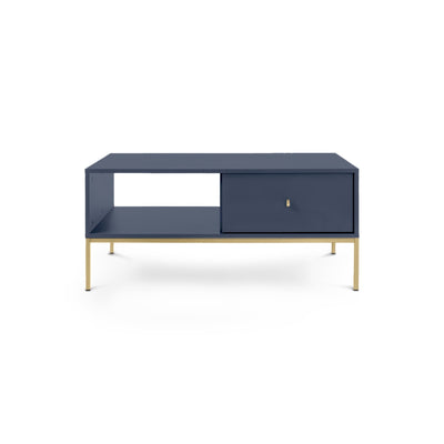 Kviat Coffee Table 104x47 cm with Drawer, Modern Classic Style – photo 10